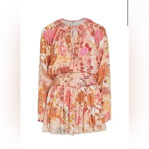 Amal Floral Print Minidress